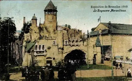 Ak Brüssel, Weltausstellung 1910, Das wunderbare Königreich