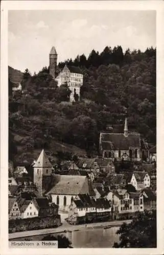 Ak Hirschhorn am Neckar, Panorama