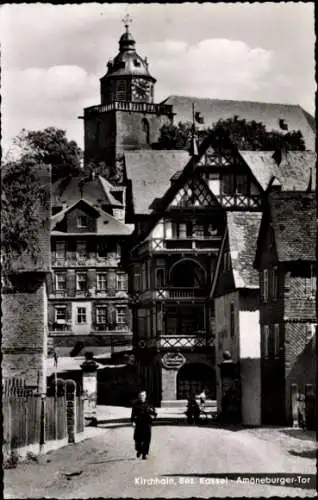Ak Kirchhain in Hessen, Amöneburger Tor