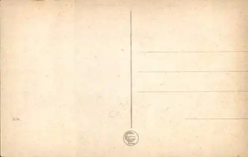 Ak Le broncateur est venu pour voir le vieux fourneau