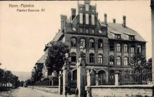 Ak Hann. Münden in Niedersachsen, Pionierkaserne 197