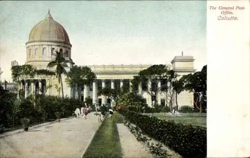 Ak Calcutta Kolkata Kalkutta Indien, Post