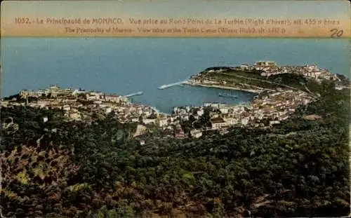 Ak Monte Carlo Monaco, Gesamtansicht