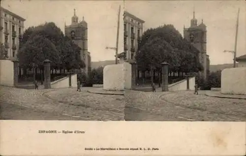 Stereo Ak Irún Baskenland Spanien, Kirche