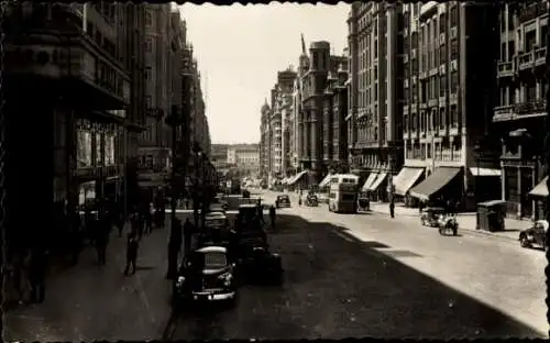 Ak Madrid, Spanien, Avenue de José Antonio