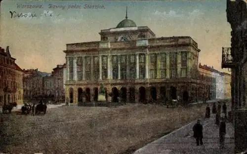 Ak Warszawa Warschau Polen, Staszic-Palast