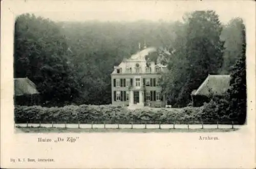 Ak Arnhem Gelderland Niederlande, Huize De Zijp