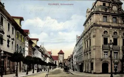 Ak Villingen im Schwarzwald, Bickenstraße