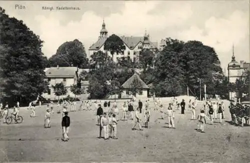 Ak Plön am See Holstein, Kadettenhaus