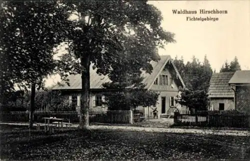 Ak Bischofsgrün im Fichtelgebirge, Waldhaus Hirschhorn