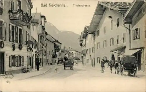 Ak Bad Reichenhall in Oberbayern, Tirolerstraße