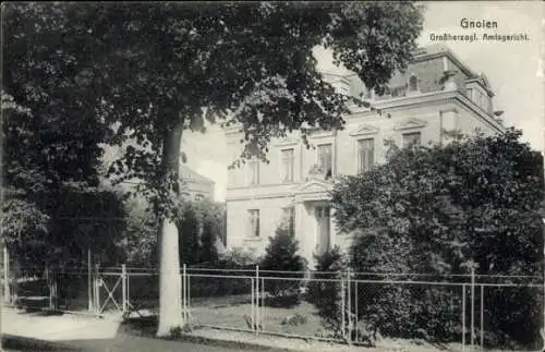 Ak Gnoien in Mecklenburg, Amtsgericht