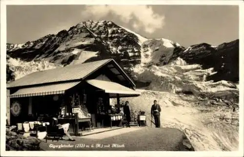 Ak Kanton Bern, Eigergletscher mit Mönch