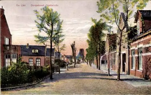 Ak De Lier Südholland, Dorpstraat Oosteinde