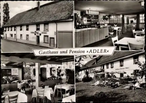 Ak Harpolingen Bad Säckingen am Hochrhein, Gasthof Adler