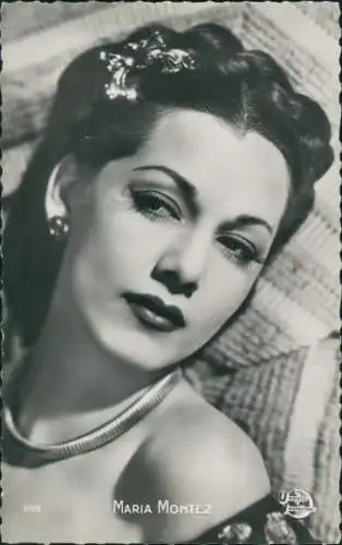 Ak Schauspielerin Maria Montez, Portrait