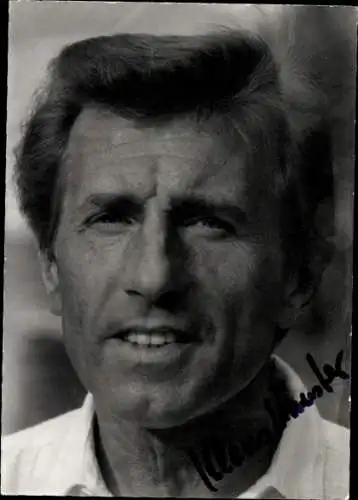 Ak Schauspieler Klaus Münster, Portrait, Autogramm
