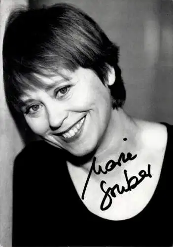 Ak Schauspielerin Marie Gruber, Portrait, Autogramm