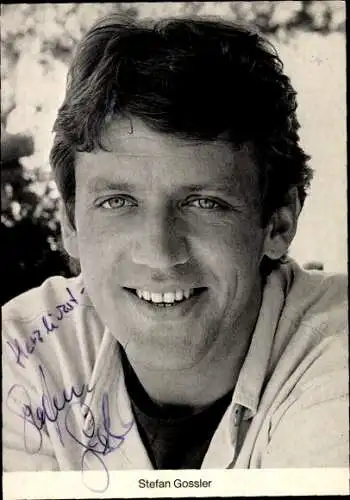 Ak Schauspieler Stefan Gossler, Portrait, Autogramm