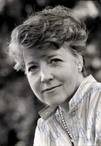Ak Schauspielerin Regine Lutz, Portrait, Autogramm