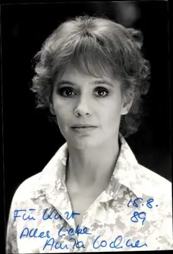 Ak Schauspielerin Anita Lichner, Portrait, Autogramm