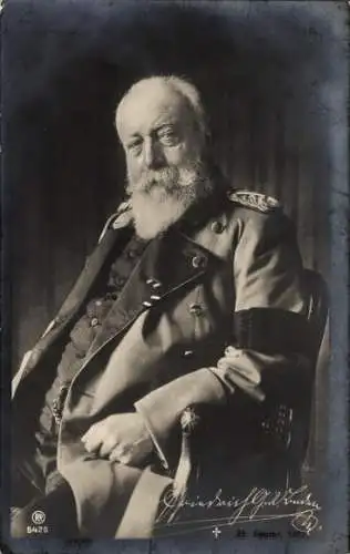 Ak Friedrich I., Großherzog von Baden, Portrait, RPH 5426