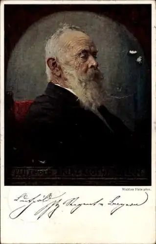 Künstler Ak Firle, Walther, Prinzregent Luitpold von Bayern, Portrait, Regentschafts-Jubiläum