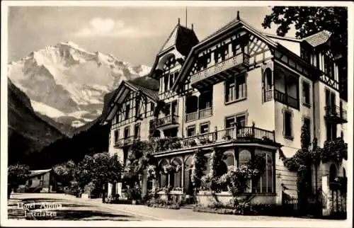 Ak Interlaken Kanton Bern Schweiz, Hotel Alpina