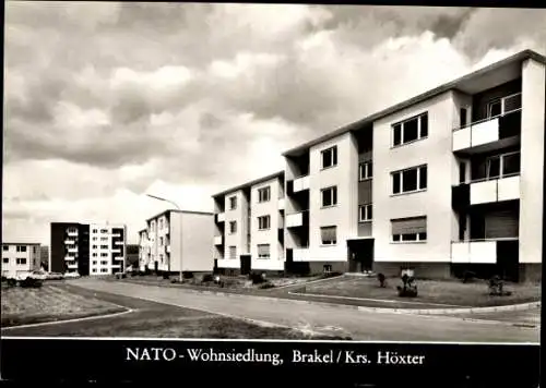 Ak Brakel in Westfalen, NATO-Wohnsiedlung