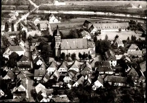 Ak Riesenbeck Hörstel in Westfalen, Luftaufnahme