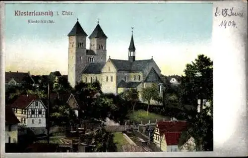 Ak Bad Klosterlausnitz in Thüringen, Kirche