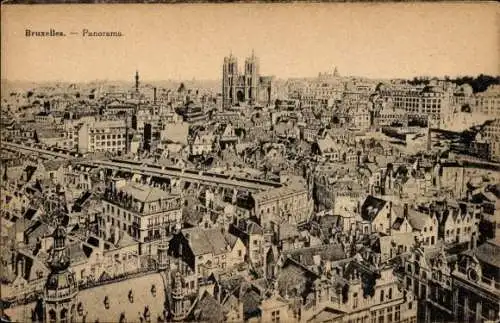 Ak Brüssel Brüssel, Panorama