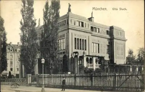 Ak München Bayern, Villa Stuck
