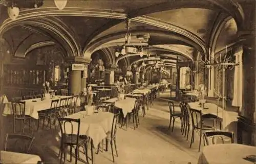 Ak Hansestadt Bremen, Börsenrestaurant, Gastraum