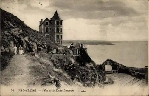 Ak Val André Côtes d’Armor, Villa de la Roche Linguare