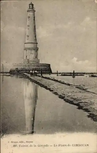 Ak Le Verdon sur Mer Gironde, Le Phare de Cordouan