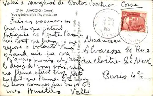 Ak Ajaccio Corse du Sud, Vue generale de l'hydrostation