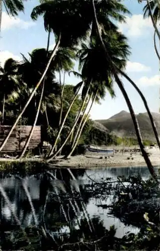 Ak Martinique, Riviere aux Anses d'Arlet, Flusspartie