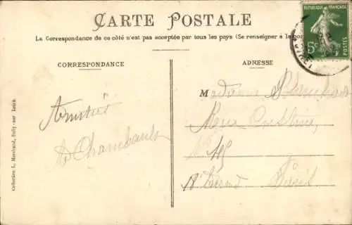 Ak Gien Loiret, allgemeine Sicht