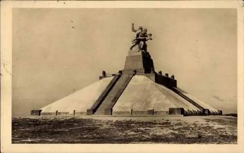 Ak Suippes Marne, Denkmal von Navarin