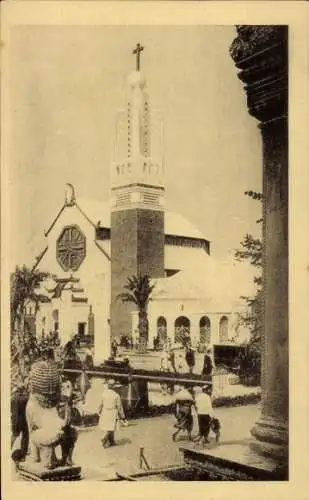 Ak Paris, Exposition Coloniale 1931, Pavillon des Missions Catholiques