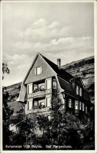 Ak Bad Mergentheim in Tauberfranken, Kurpension Villa Regina