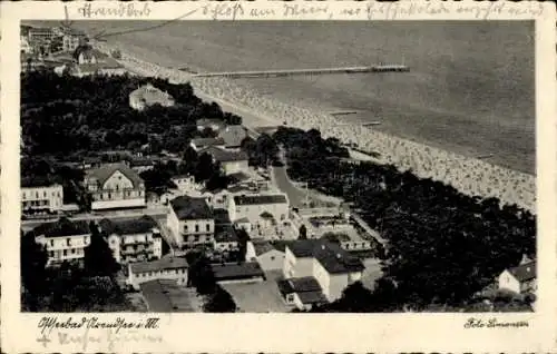 Ak Ostseebad Arendsee Kühlungsborn, Fliegeraufnahme
