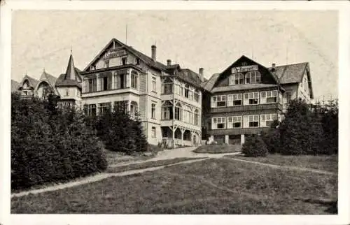 Ak Braunlage im Oberharz, Sanatorium Dr. Barner