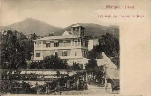 Ak Albenga Liguria, Pensionnat des Ursulines de Jésus