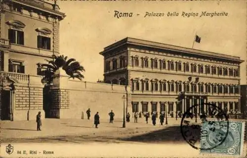 Ak Roma Rom Lazio, Palazzo della Regina Margherita