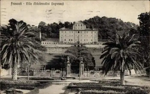 Ak Frascati Lazio, Villa Aldobrandini