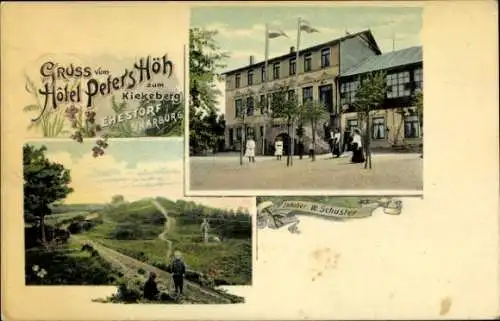 Ak Ehestorf Rosengarten in Niedersachsen, Hotel Peters Höh, Kiekeberg