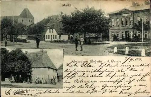 Ak Ostseebad Grömitz in Holstein, Markt, Gasthof zur Linde