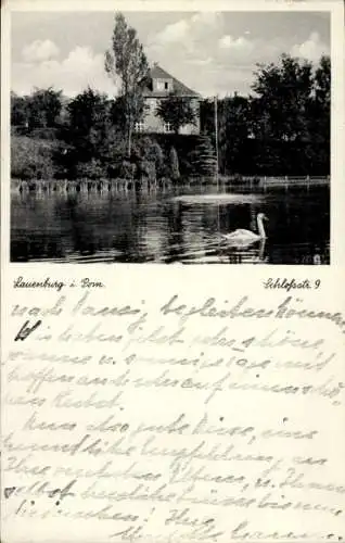 Ak Lębork Lauenburg Pommern, Schloßstraße